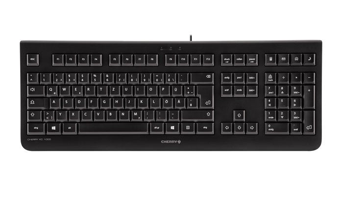 EAN 4025112082702 - CHERRY KC 1000 teclado Universal USB QWERTY Italiano Negro imagen 1