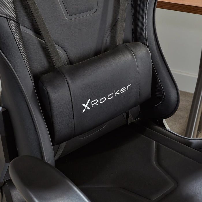 EAN 0094338210323 - X Rocker 2021032 silla para videojuegos Butaca para jugar Asiento acolchado Negro imagen 9