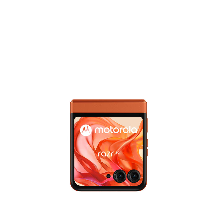 EAN 0840023274718 - Motorola razr 50 17,5 cm (6.9") SIM doble Android 14 5G USB Tipo C 8 GB 256 GB 4200 mAh Naranja imagen 10