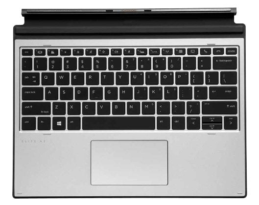 EAN 5704174020622 - HP L67436-051 teclado para móvil AZERTY Francés Pogo pin Plata imagen 1