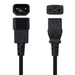 EAN 8433281005044 - Nanocable 10.22.0202 cable de transmisión Negro 1,5 m C14 acoplador C13 acoplador imagen 2