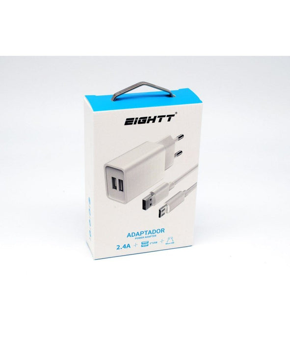 EAN 8425402168448 - Eightt ECW-M cargador de dispositivo móvil Universal Blanco Corriente alterna Interior imagen 4