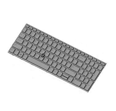 Kbd Tp+Ps Bl Sr Se/Fi L28407-B71, Keyboard,
