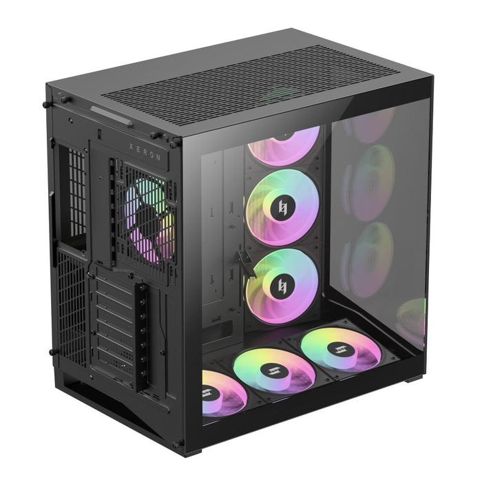 EAN 6931858712187 - GameMax NEX C56 BK carcasa de ordenador Midi Tower Negro imagen 11