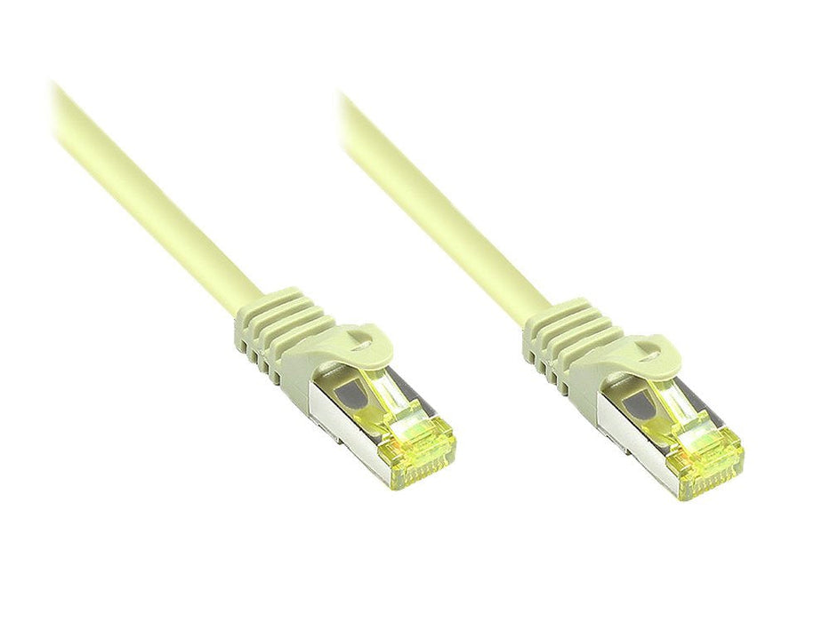 Goodconnections Rj45 Cable De Red Mit Cat. 7 Rohcable Und Rastnasenschutz (), S Ftp, Pimf, Halogenfrei, 500mhz, Ofc, Grau, 50m,