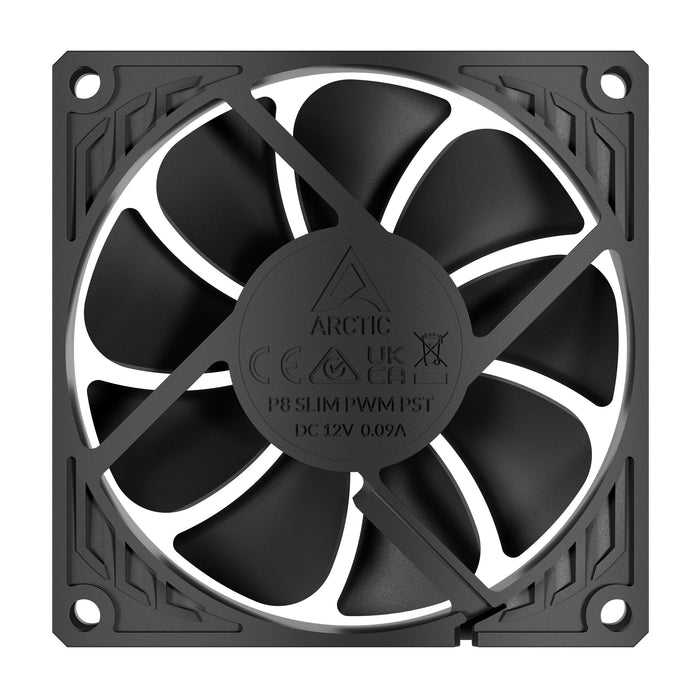 Arctic P8 Slim Pwm Pst Gehäuseventilador 80mm