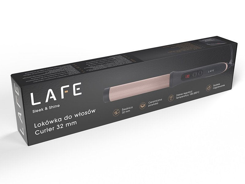 EAN 5907512875520 - Lafe LKC003 Rizador de pelo Negro, Crema de color 60 W imagen 11