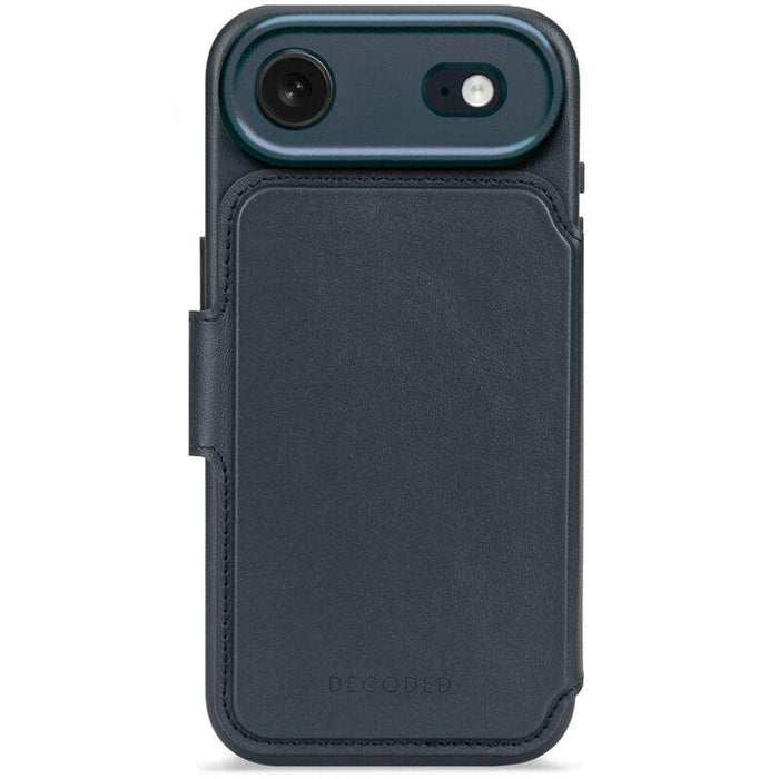 Decoded Leather Detachable Wallet Iphone 17 Air Navy Shadow