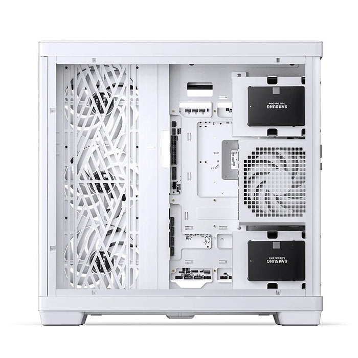 Caja Pc Jonsbo Tk-4 Midi-Tower, Atx, Tempered Glass - Blanco