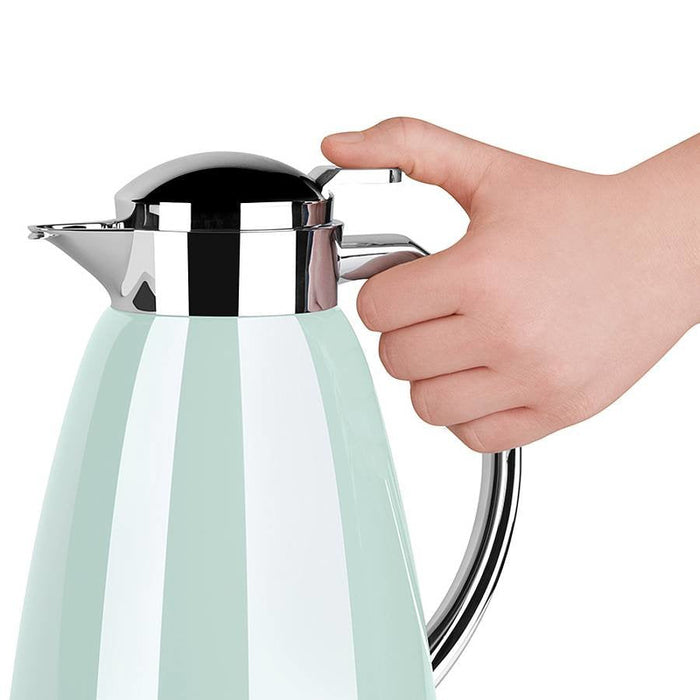 Emsa Campo Isolierkanne, 1 Liter (Mint/Edelstahl, Quick Tip Verschluss) F4130300