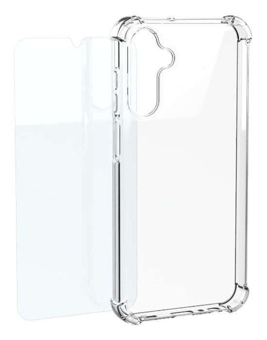 Pack Funda Transparente + Cristal Templado  Designed For Samsung  Para Galaxy A17 4g