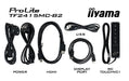 EAN 4948570116768 - iiyama ProLite TF2215MC-B2 pantalla para PC 54,6 cm (21.5") 1920 x 1080 Pixeles Full HD LED Pantalla táct imagen 10