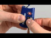 EAN 3520190929983 - MASTER LOCK 4688EURD candado para maletas Candado con combinación para maleta Metal, Vinilo Azul, Verde,  imagen 3