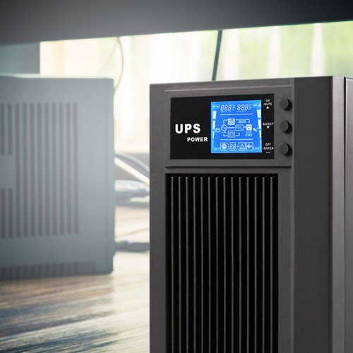 EAN 5901878530437 - Qoltec 53043 sistema de alimentación ininterrumpida (UPS) Doble conversión (en línea) 3 kVA 2400 W 2 sali imagen 10