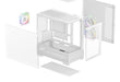 EAN 6933412765462 - DeepCool CG380 3F WH Midi Tower Blanco imagen 10