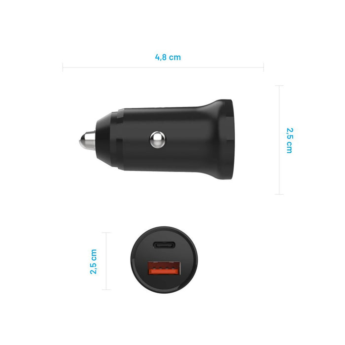 EAN 8591680164608 - FIXED FIXCC20N-CU-BK cargador de dispositivo móvil Universal Negro Encendedor de cigarrillos Carga rápida imagen 5