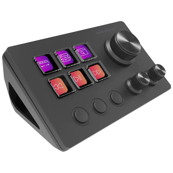 EAN 8435693108696 - Mars Gaming MSDTWO sistema de control para la realización de contenido en directo 9 botones imagen 5