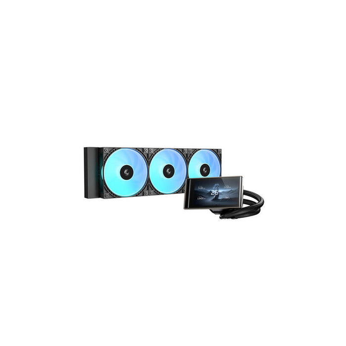 Deepcool Lt360 Vision Argb Liquid Cooler, Black