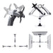 EAN 0065030902045 - StarTech.com 1MP1ACG-MONITOR-ARM soporte para monitor 76,2 cm (30") Negro, Plata imagen 10