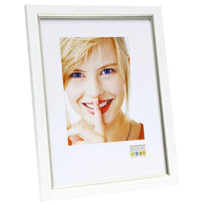 Deknudt S46af1 20x30 Plastic White With Silver