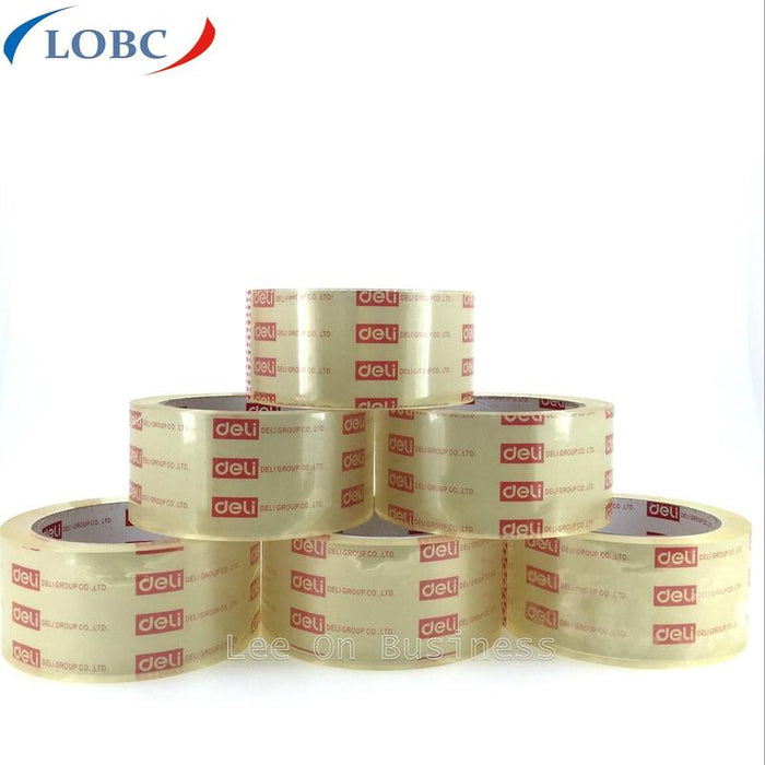 Deli Cinta De Embalaje 48mm X 66m Transparent 6 Unidades