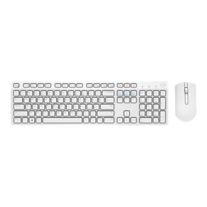 Dell Wireless Keyboard And Mouse -Km636 - Uk (Qwerty) - White