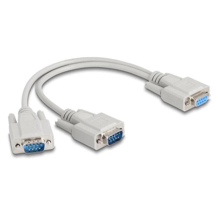 Delock Adaptador Y Cable D Sub H 2x M Con Schrauben 30cm
