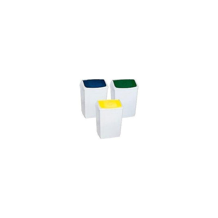 Denox Papelera Tapa Basculante 55l Verde