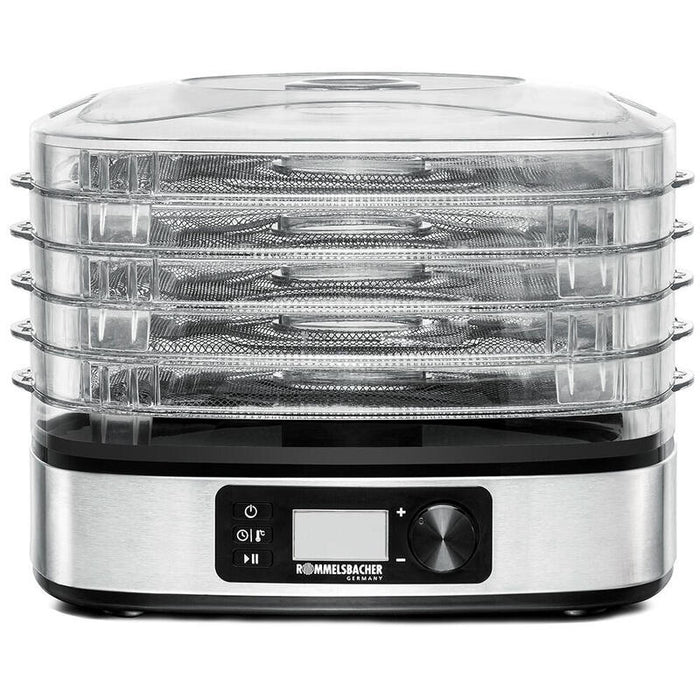 Deshidratador Automático Rommelsbacher Da 350 (Acero Inoxidable/Negro) Da 350 Da 350