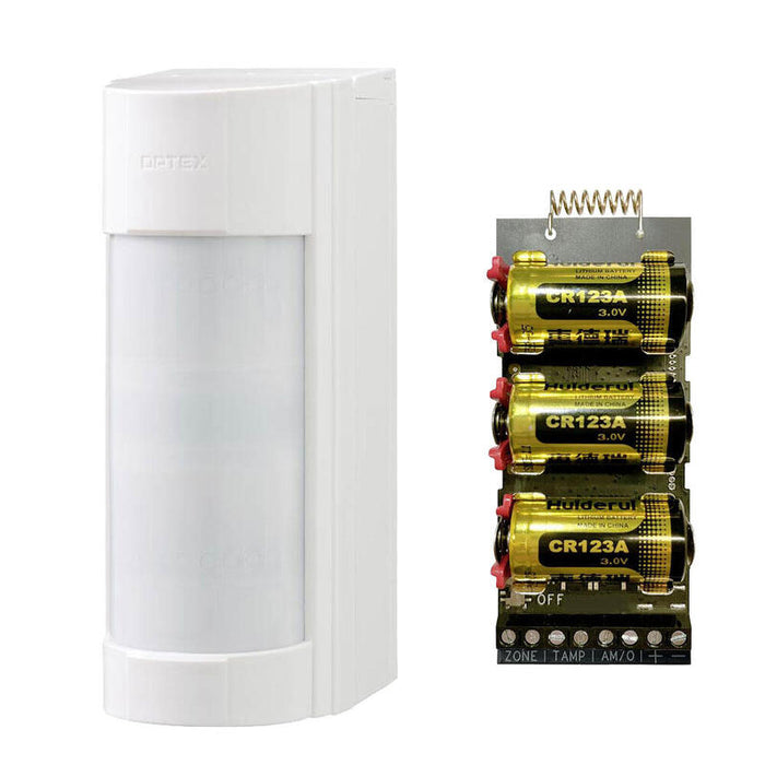 Detector De Doble Pir Optex +  Transmisor Vía Radio Axpro Hikvision