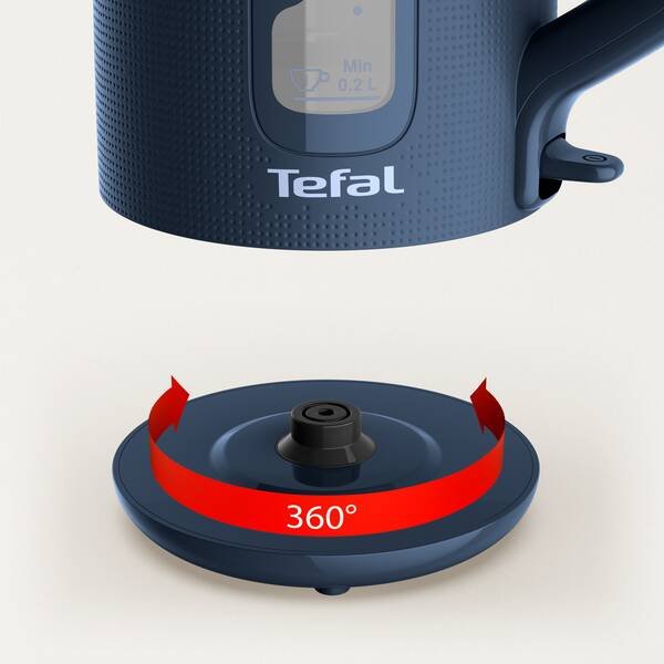 EAN 3045387250508 - Tefal KO2M04CH tetera eléctrica 1,7 L 2400 W Azul imagen 4