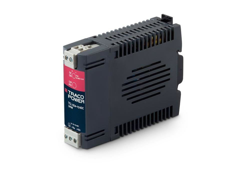 Traco Power Tcl 024-124dc Fuente De Alimentación Para Carril Din Din-Rail/Dc 1 A - 24 W - 24 W