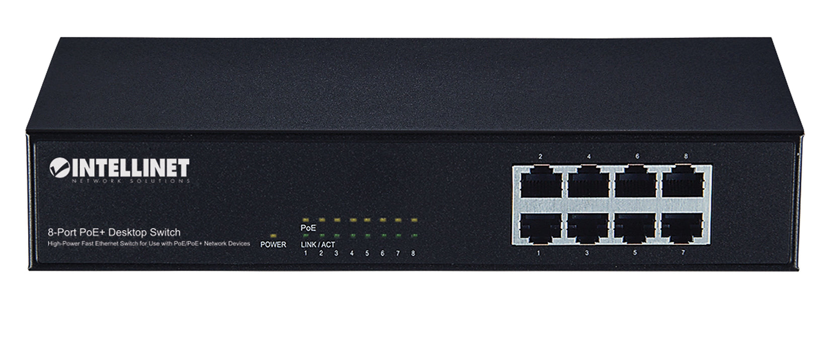 Intellinet 560764 Interruptor 10/100 8 Puertos 8poe Ataf