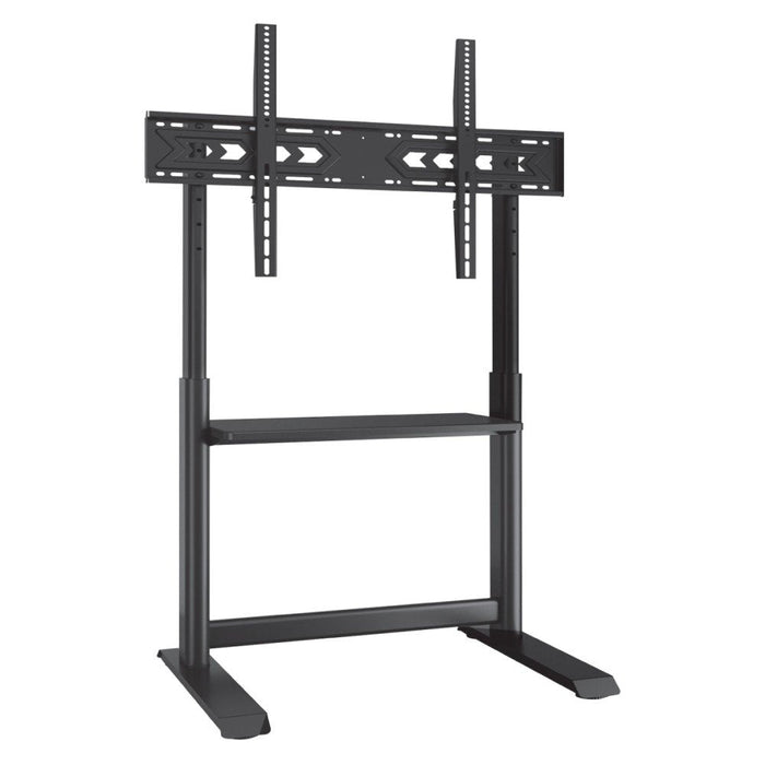 Techly Ica-Tr130bk Soporte De Suelo Para Tv De 60-86" Hasta 68kg Ajustable Con Estante Av