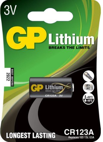 EAN 4891199001086 - GP Batteries Lithium CR123A Batería de un solo uso Litio imagen 1