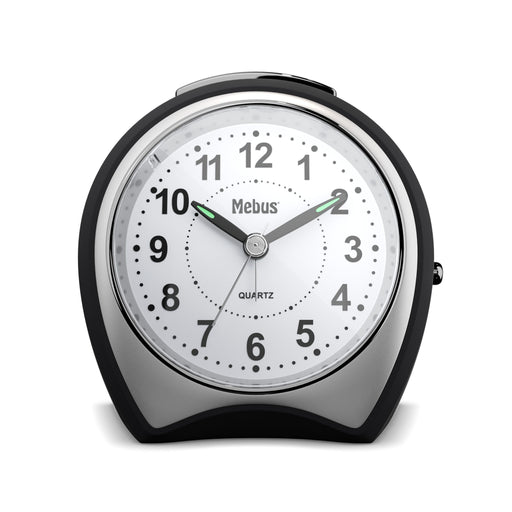 EAN 4007218272201 - Mebus 27220 despertador Reloj despertador analógico Negro, Gris imagen 1