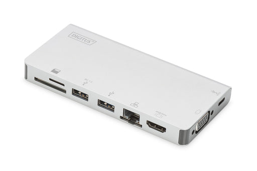 EAN 4016032450443 - Digitus DA-70866 base para portátil y replicador de puertos Alámbrico USB 3.2 Gen 2 (3.1 Gen 2) Type-C Pl imagen 1