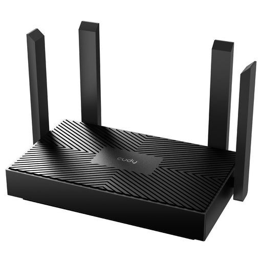 EAN 6971690793159 - Cudy WR1500 router inalámbrico Gigabit Ethernet Doble banda (2,4 GHz / 5 GHz) Negro imagen 1