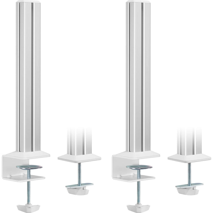 Inline® Slatwall Table Mount, Panel Aluminium 1m Incl. 2 Pillars 0.86m