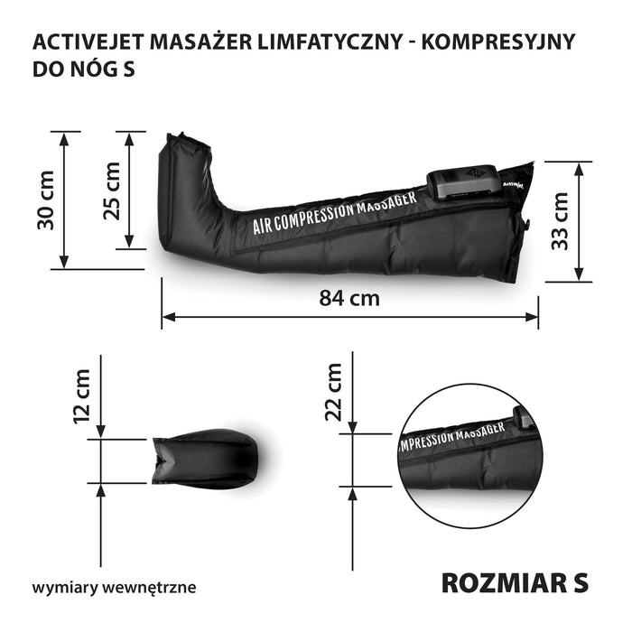 EAN 5901443391814 - Activejet ACM-PLUS-A1 S masajeador Piernas Negro, Naranja imagen 19