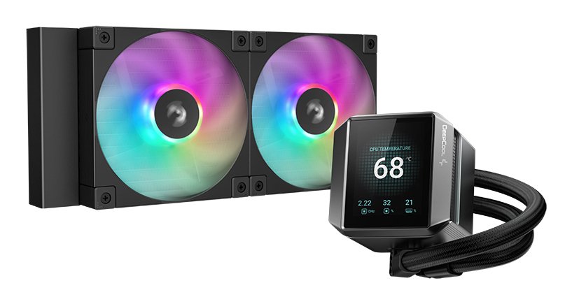 EAN 6933412728870 - DeepCool MYSTIQUE 240 ARGB Procesador Sistema de refrigeración líquida todo en uno 12 cm Negro 1 pieza(s) imagen 1