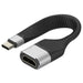 EAN 8059018367935 - Techly ICOC-USBC-FL-HD4K adaptador de cable de vídeo 0,136 m USB Tipo C HDMI tipo A (Estándar) Negro imagen 1