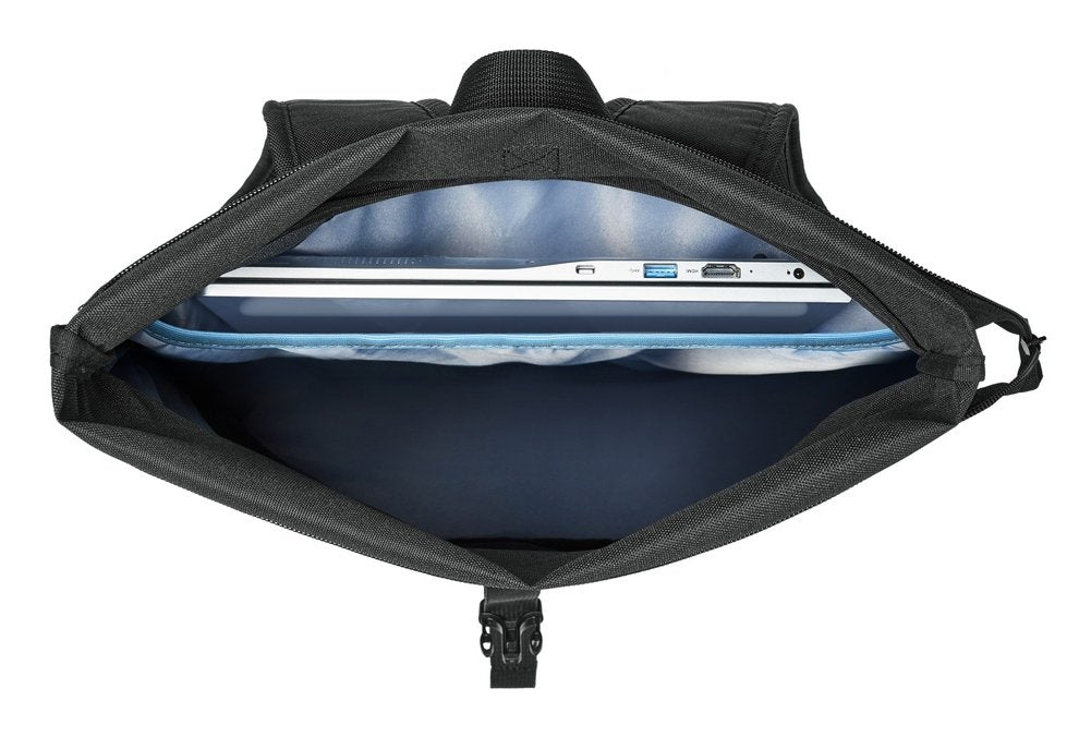 EAN 4260709015705 - Rivacase Gremio mochila City backpack Negro Poliéster, Tereftalato de polietileno reciclado (rPET) imagen 7