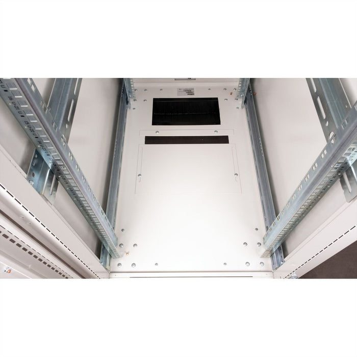 Roline 19-Zoll Serverschrank Pro 36 He, 600x1000 Bxt Grau Plexiglas