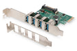 EAN 4016032448082 - Digitus DS-30221-1 adaptador y tarjeta de red Interno USB 5000 Mbit/s imagen 1