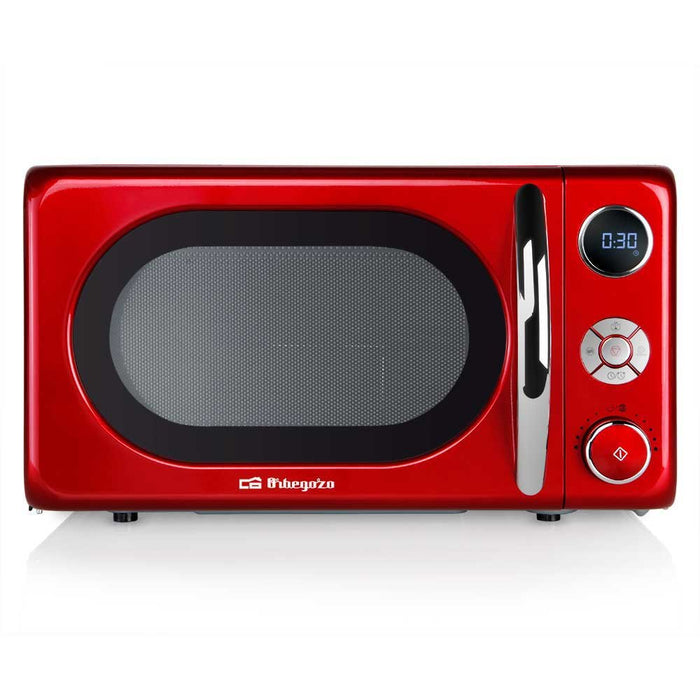 EAN 8436044538919 - Orbegozo MIG 2042 microondas Negro, Rojo Microondas combinado Encimera 20 L 700 W imagen 2