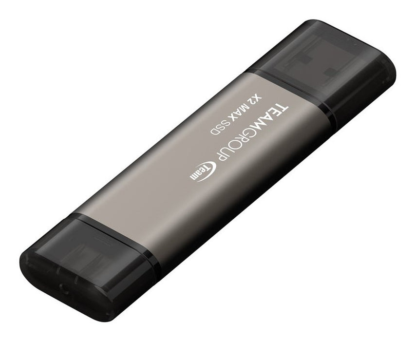 EAN 4711430805955 - Team Group X2 MAX 1 TB USB Type-A / USB Type-C 3.2 Gen 2 (3.1 Gen 2) Gris imagen 3