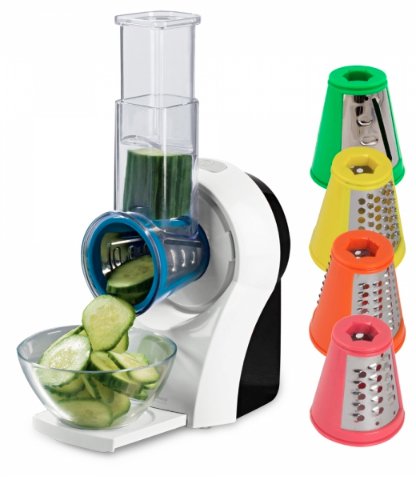 EAN 5901299954379 - Esperanza EKM026 cortador de verduras en espiral o rallador eléctrico Plástico Multicolor imagen 1