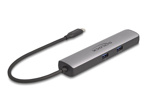 EAN 4043619878659 - DeLOCK 87865 base para portátil y replicador de puertos Alámbrico USB 3.2 Gen 2 (3.1 Gen 2) Type-C Negro, imagen 2