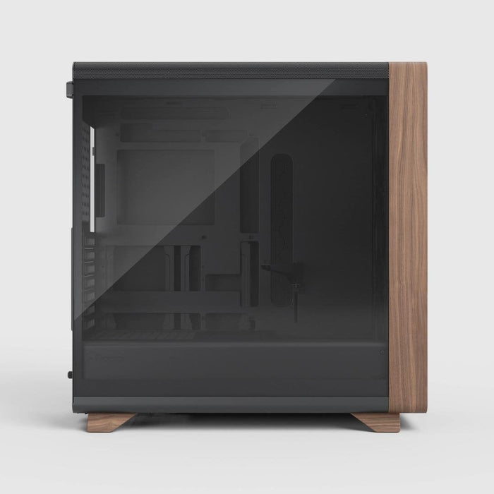 Caja Pc Fractal Design Summit Negro Tg Light Tint (Negro Madera) Fd-C-Sum1a-04